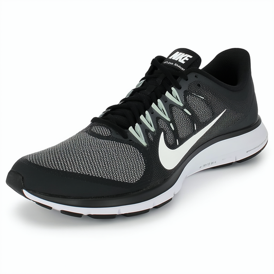 Nike Men's FLEX 2013 RN RUNNING SHOES 8 Men US (ANTHRCT/MTLLC SLVR/VLT/WHITE)