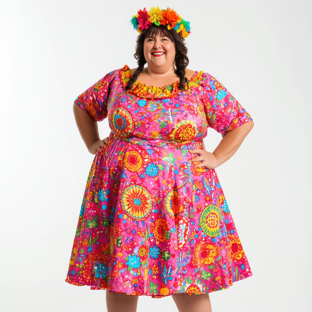 Rubie's Costume Big Mama 1960'S Woodstock Woman Costume
