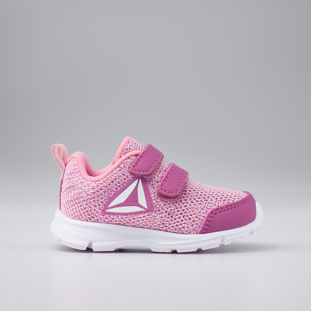 Reebok Baby Girls Rush Runner 3.0 ALT Cross Trainer, Pink/Light Pink/White, 7 Infant