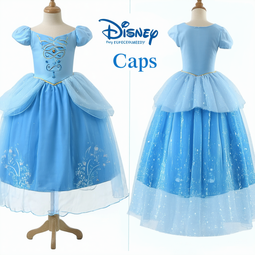 Disney Cinderella Costume for Kids Blue