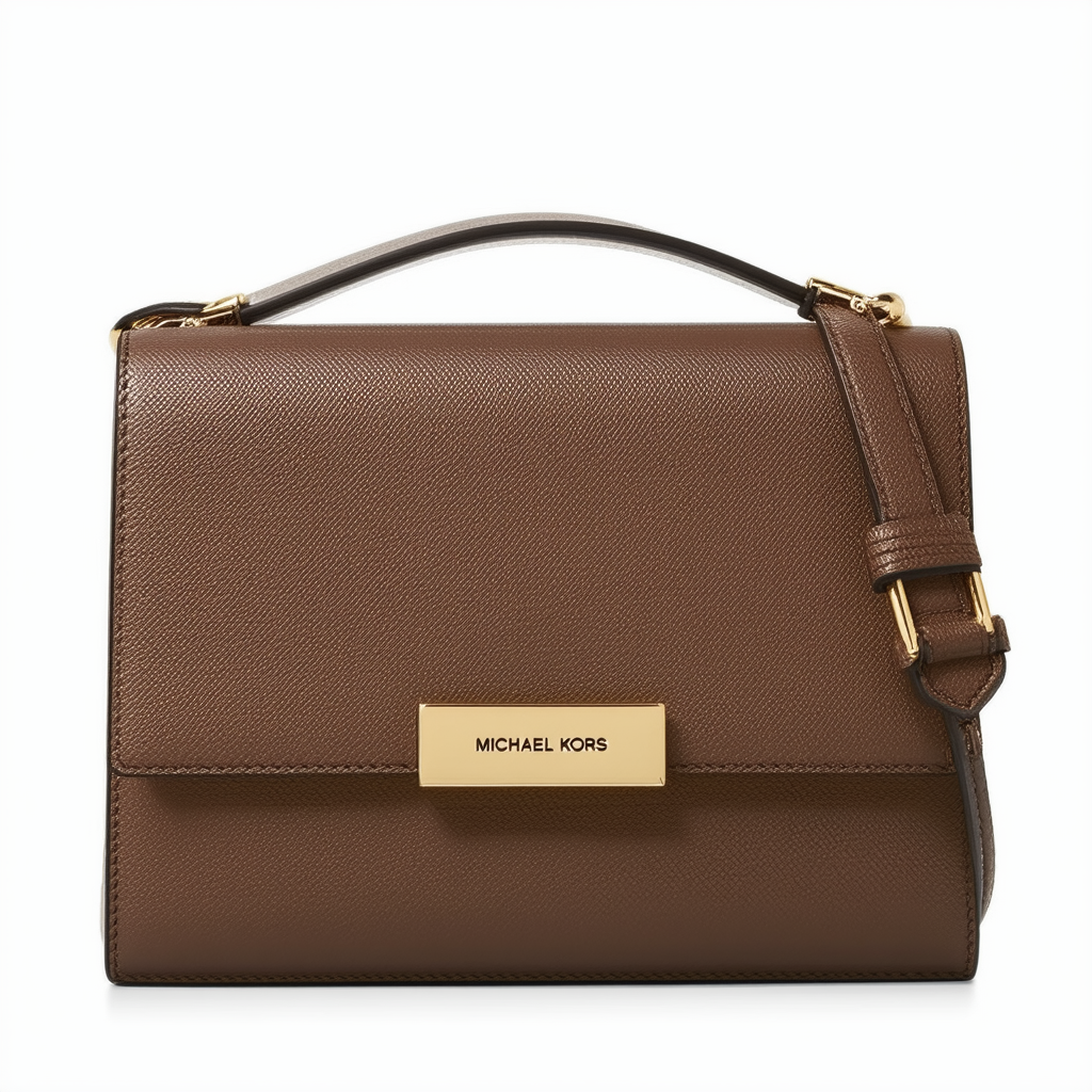 Michael Kors Hallie Medium Convertible Shoulder Leather