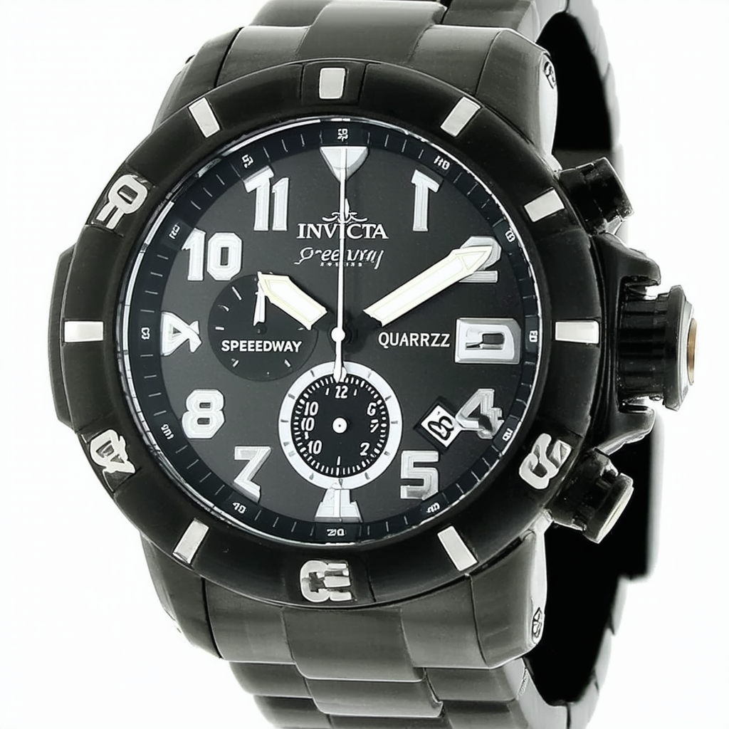 Invicta Men's 25134 Speedway Quartz Chronograph Dark Grey Dial Watch
