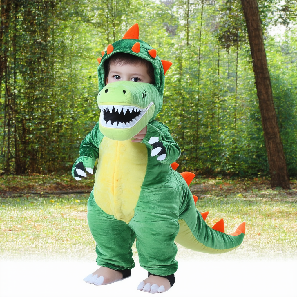 Forum Novelties Plush T-Rex Child Costume, Small