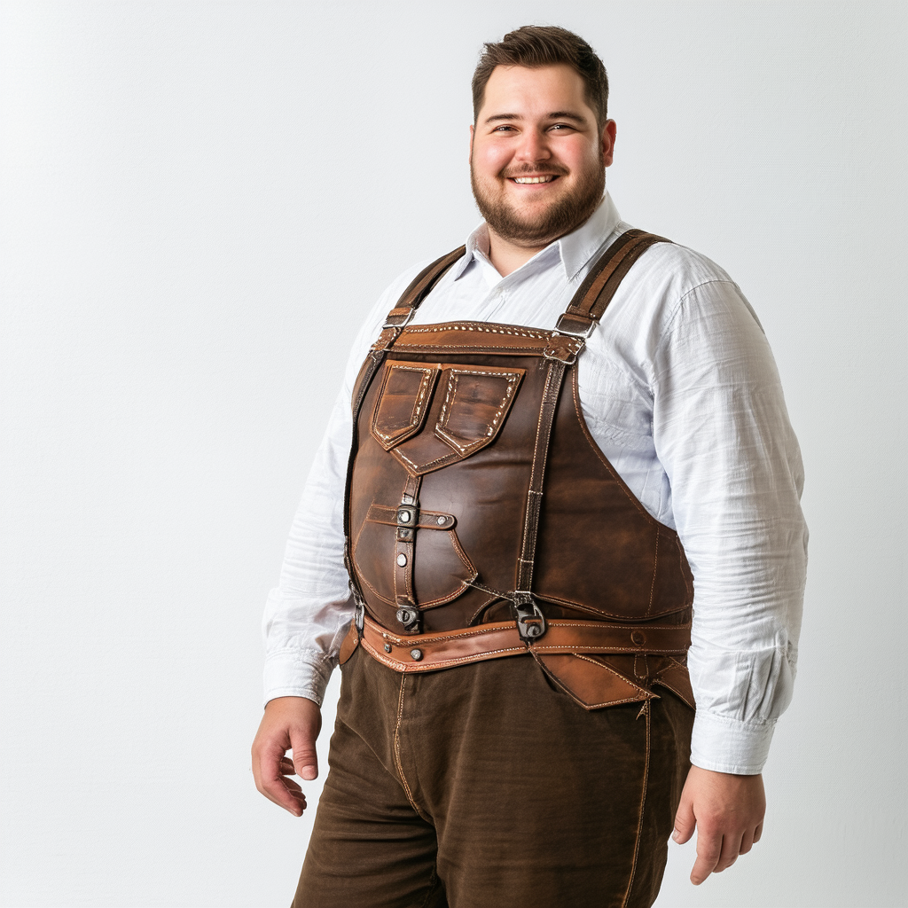 Plus Size Lederhosen Costume