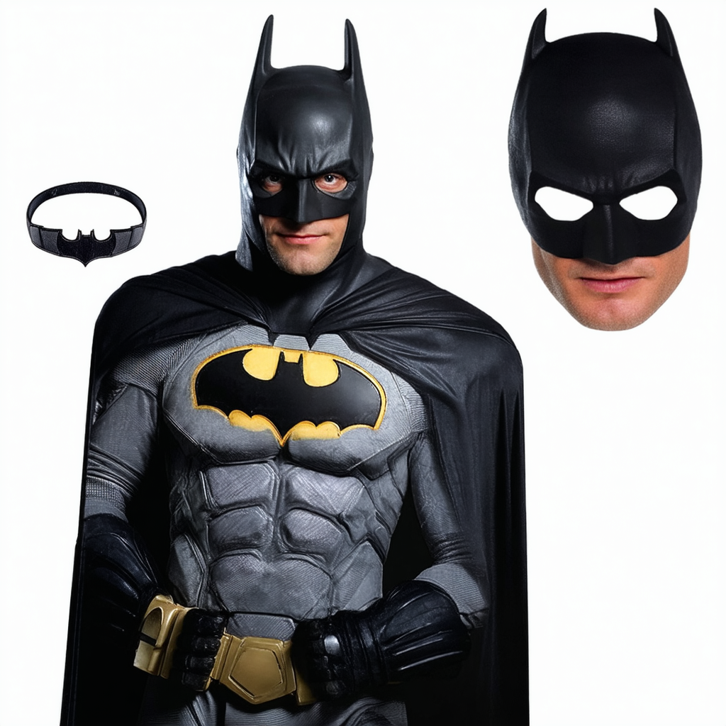 Rubie's Men's Batman Costume accessories, As Shown, Justice League