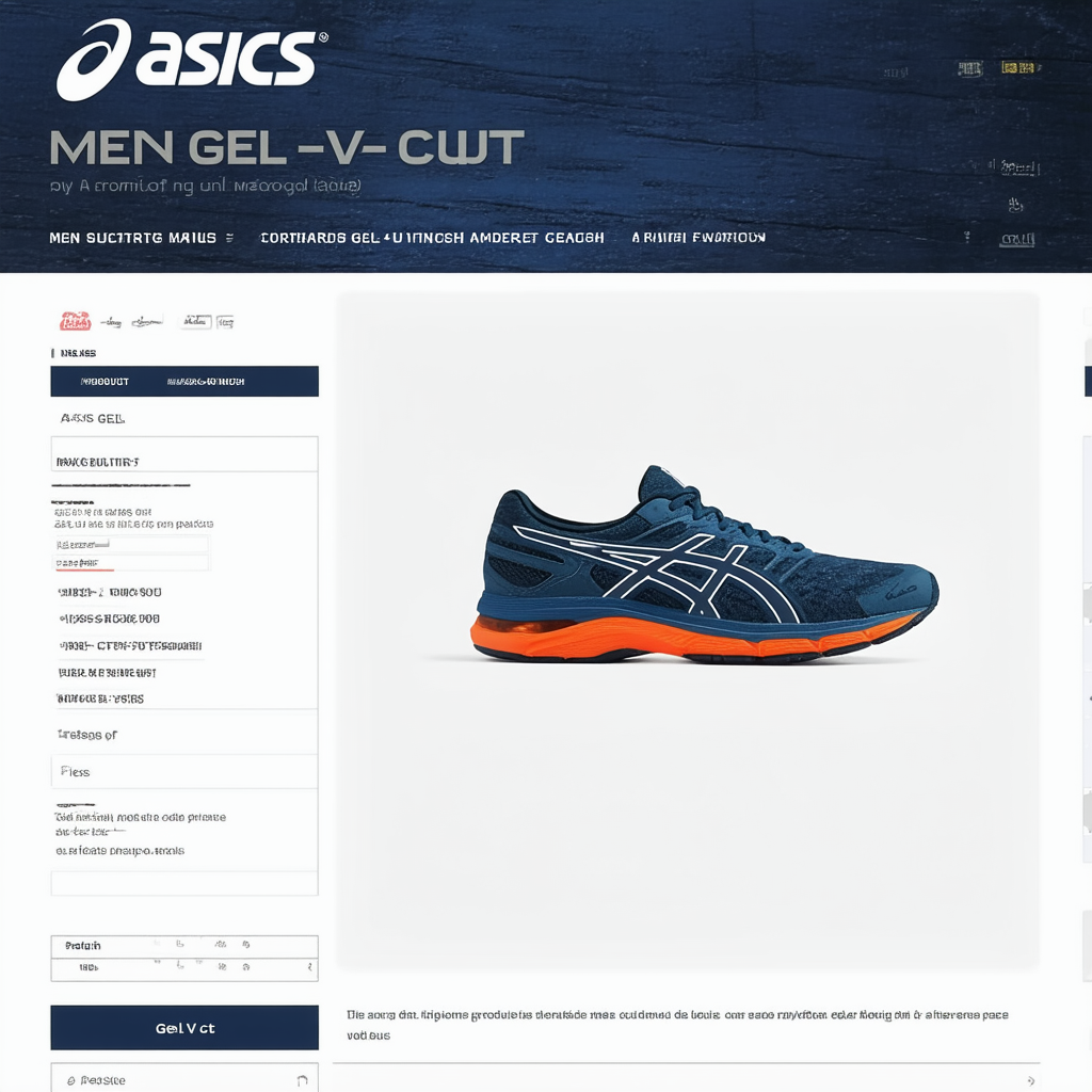 ASICS Mens Gel-V Cut