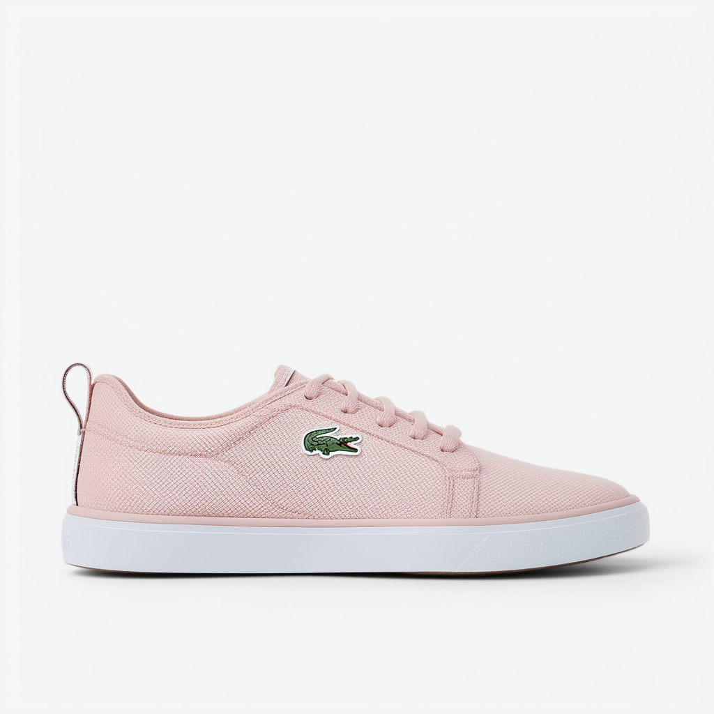 Lacoste Women's Marice Cam SPW TXT 7-25SPW4012LP2 Light Pink Sneakers