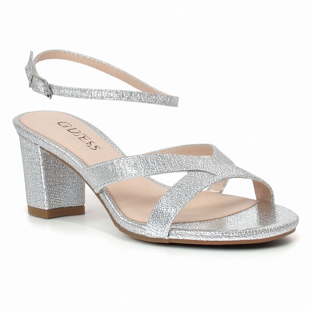 GUESS Shoes Duriany - Silver Texture