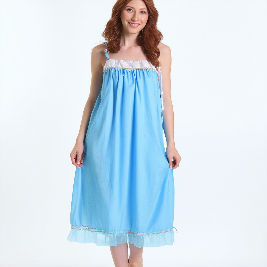 Adult Wendy Costume Peter Pan Wendy Nightgown Costume