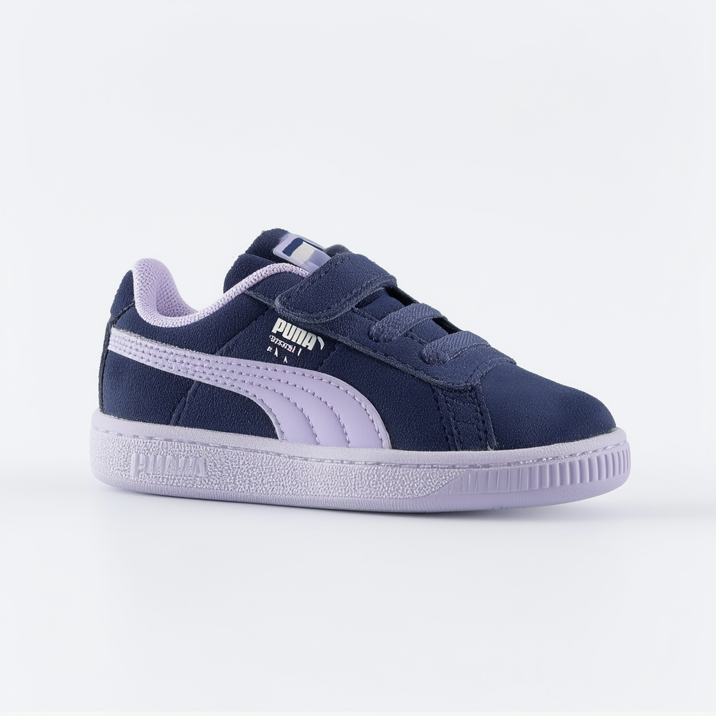 PUMA GV Special Kids Sneaker, Peacoat/Pastel Lavender, 3 M US Little Kid