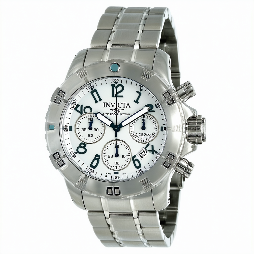 Invicta Men's 6129 Reserve Collection Sea Rover Chronograph Stainless Steel Watch
