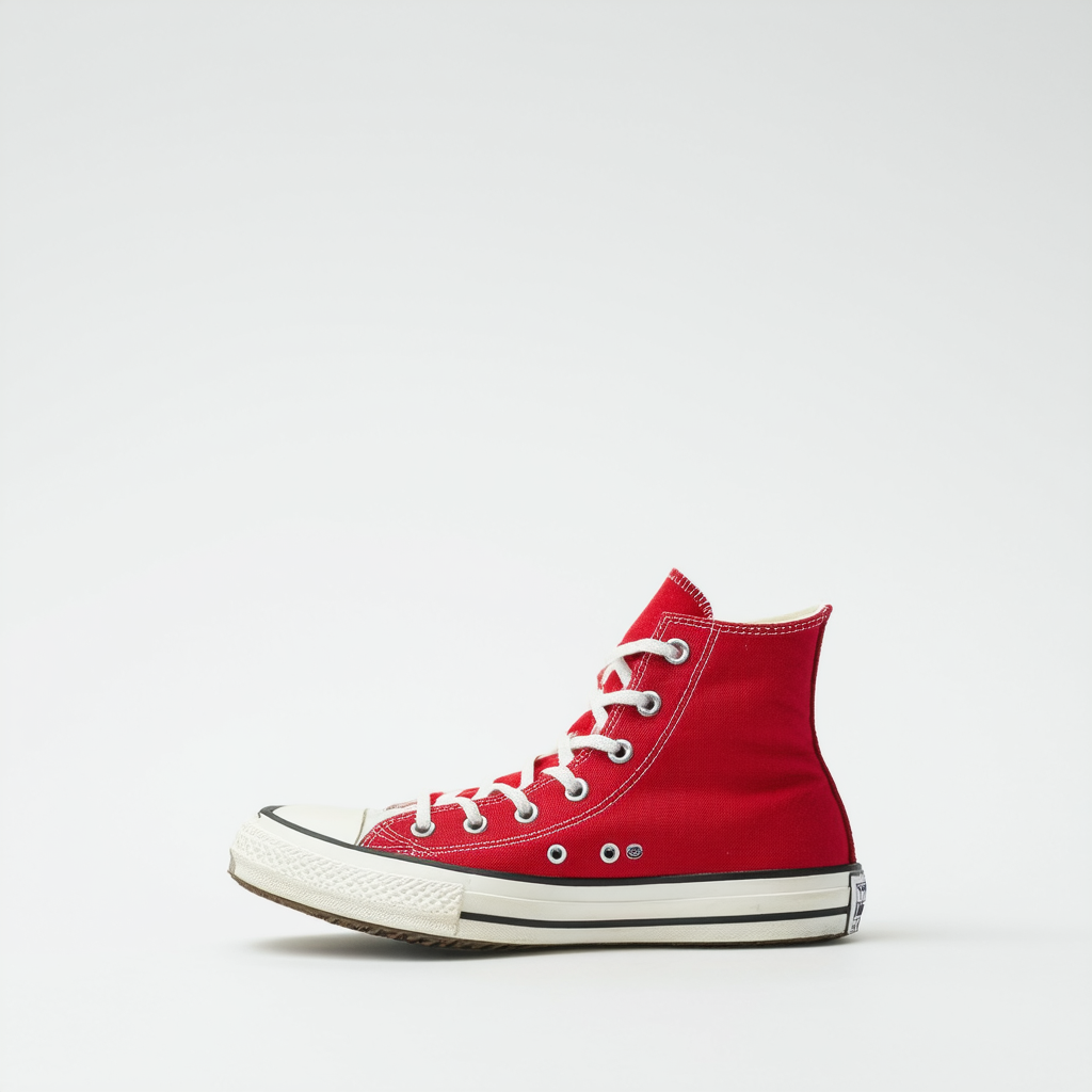 Converse Chuck '70 High, Enamel Red/Egret/Black, 9.5 Women/7.5 Men