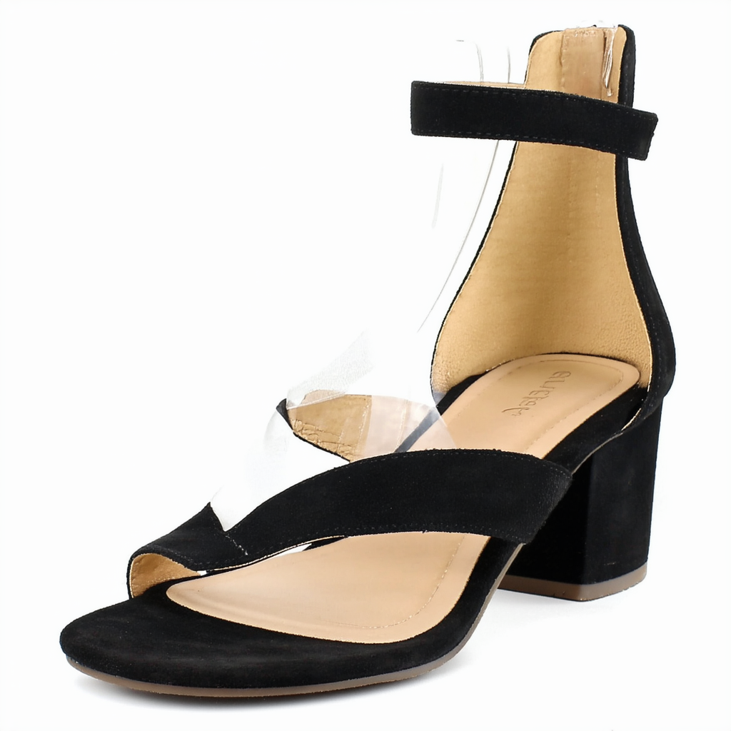 Aerosoles Women's Espresso Sandal, Black Suede, 6.5 M US