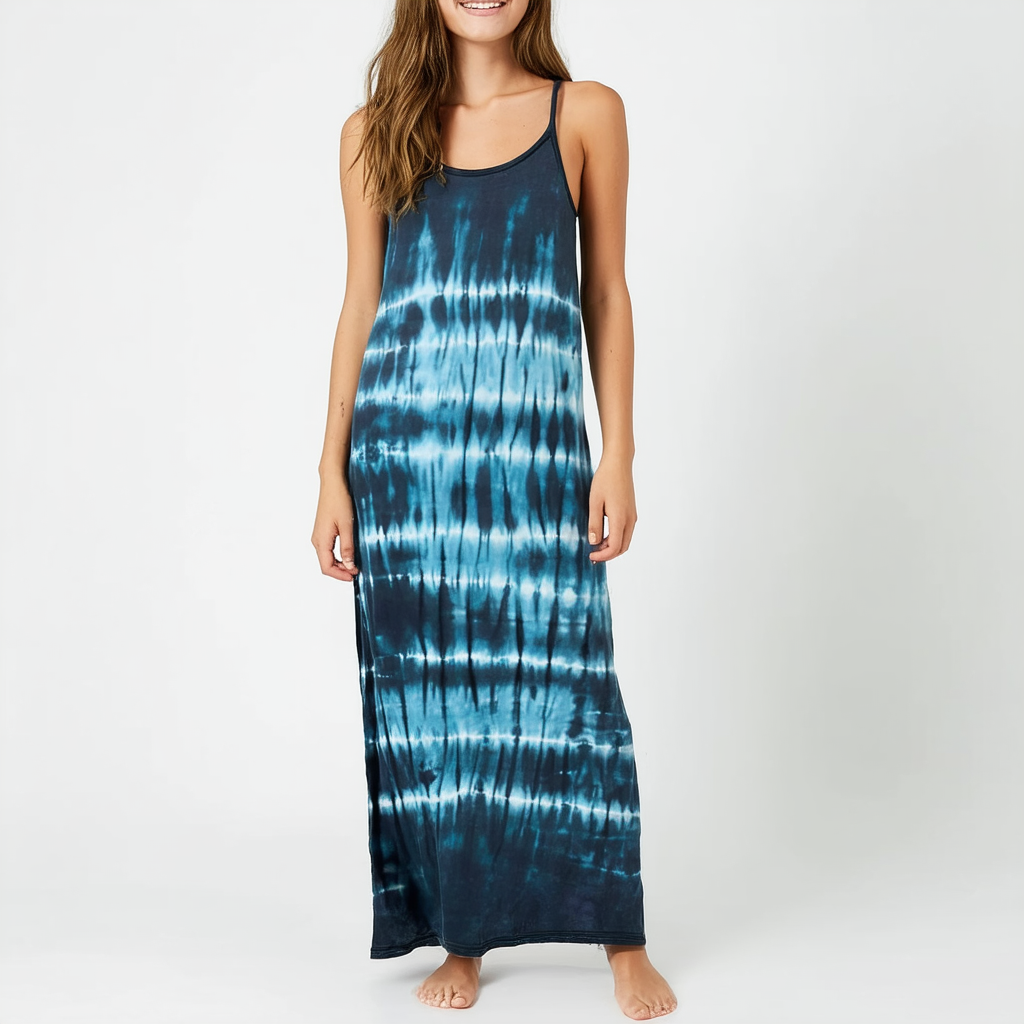 Volcom Junior's Sidewinder Tie-Dye Maxi Dress