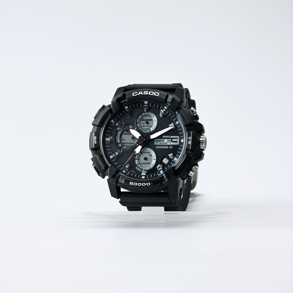 Casio Men's SGW500H-1BV Black Resin Multifunction Watch