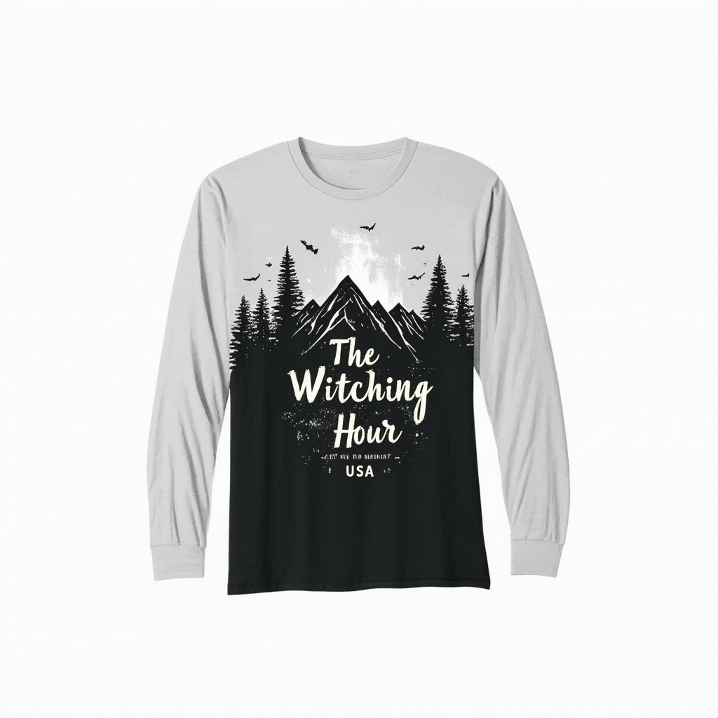 The Mountain Witching Hour USA Long Sleeve T-Shirt