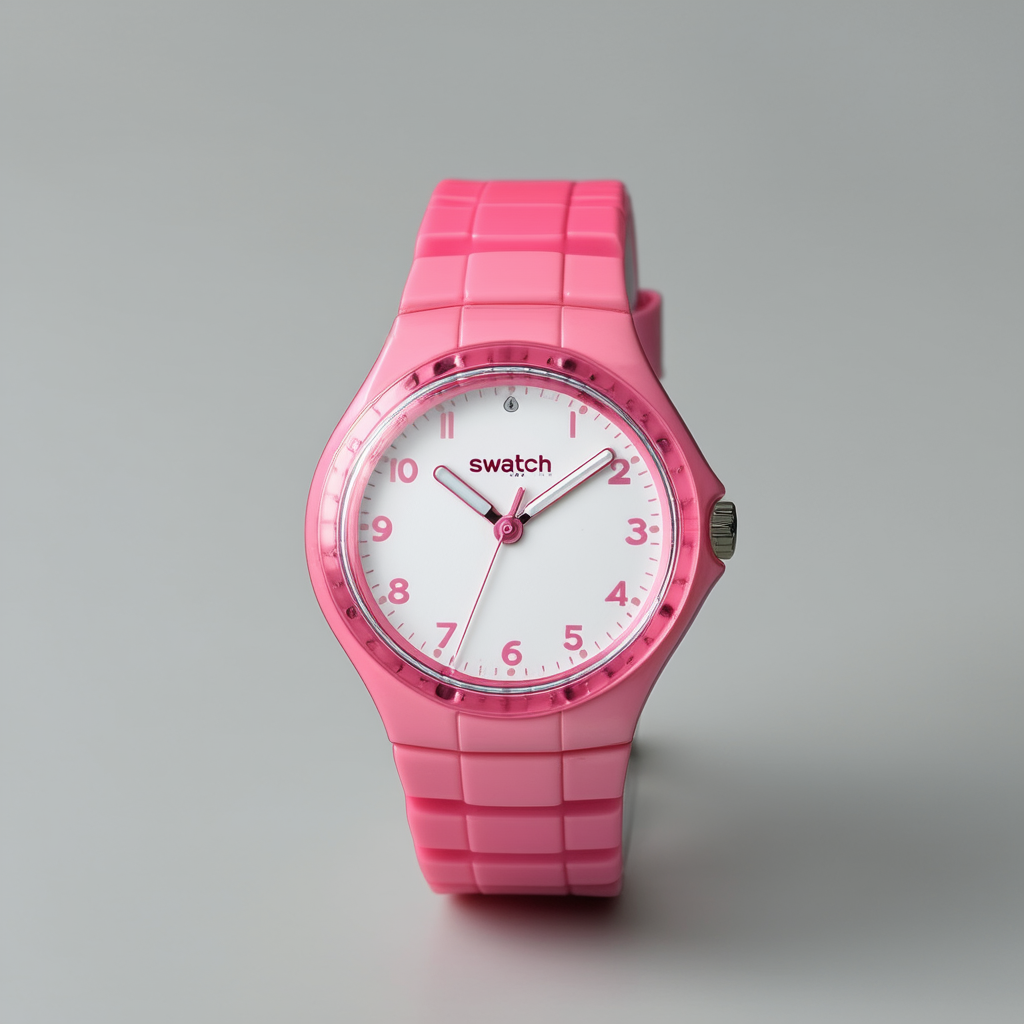 Swatch Women's YMS401 Ciclamino Rose Watch
