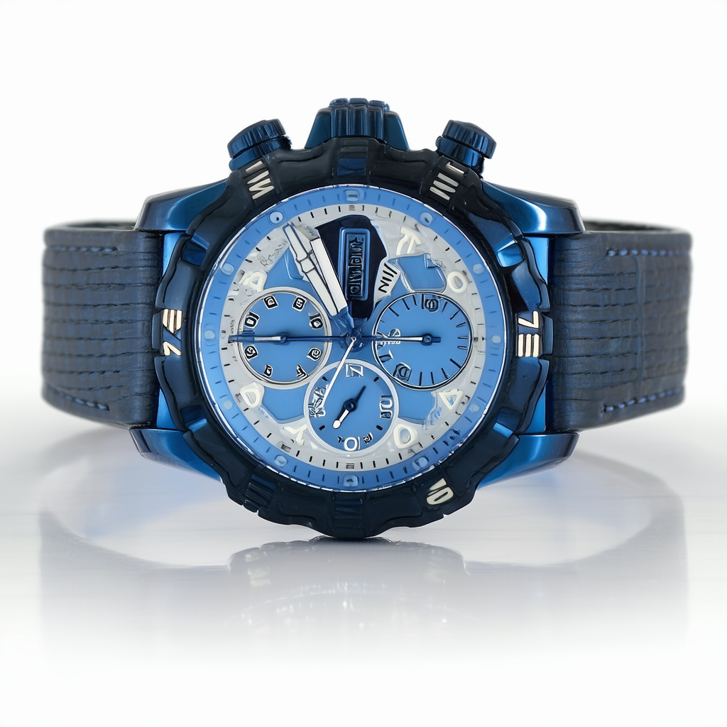 Invicta Men's 19002 Venom Analog Display Swiss Quartz Blue Watch