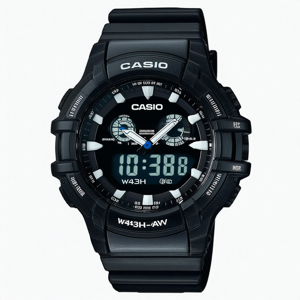 CASIO W43H-1AV Men's Digital Sports Watch