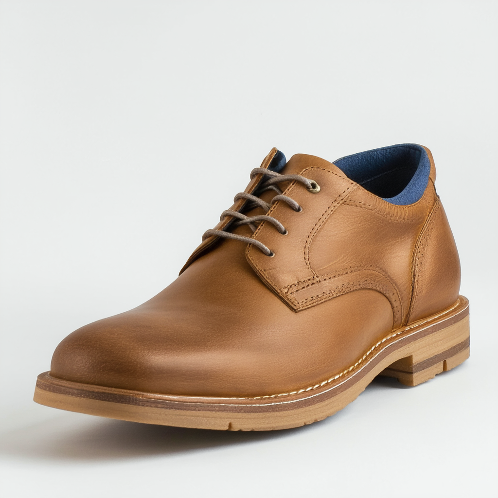Rockport Men's Sharp & Ready Colben New Tan Oxford 9.5 M (D)-9.5 M