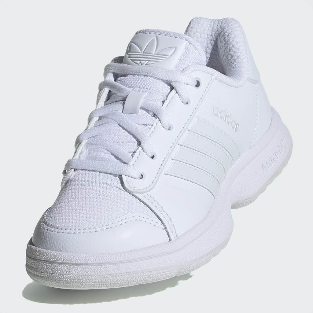 adidas Unisex-Child Advantage Tennis Shoe