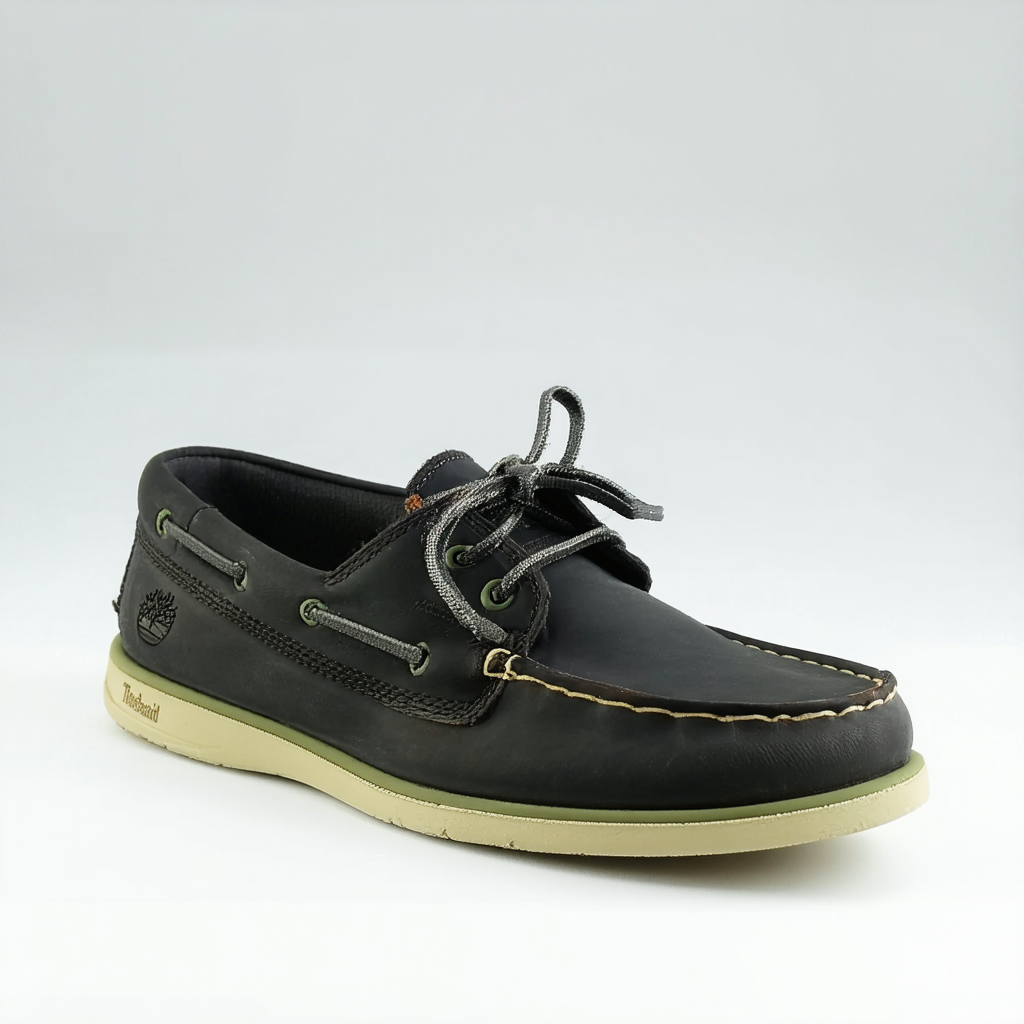 Timberland Boat Shoes 3 Eye Blk/nr Size US 10.5