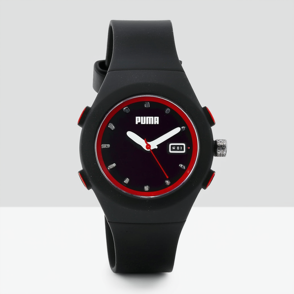 Puma PU911091008 Twist L Black Red Digital Watch