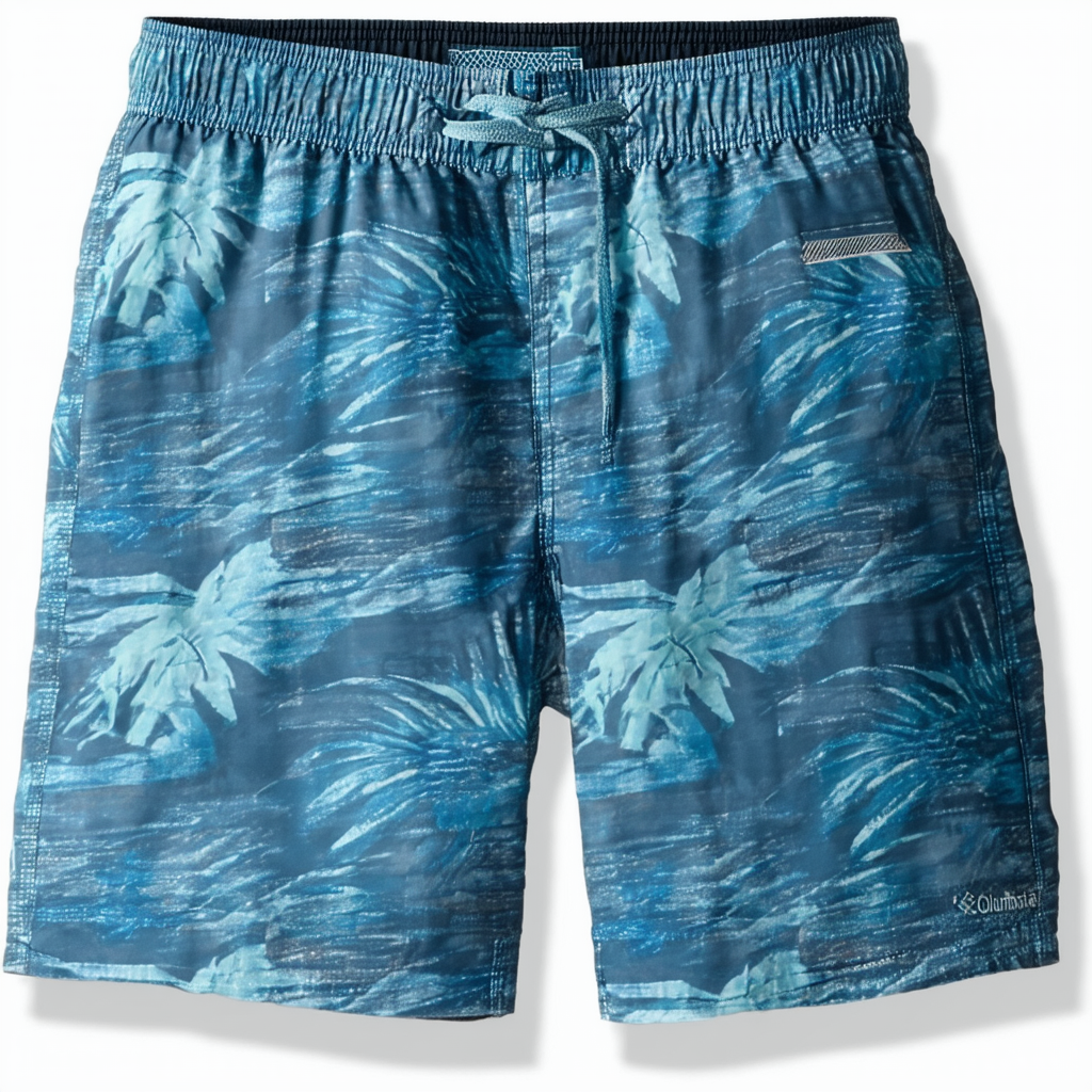 Columbia Men's Lakeside Leisure II Printed Swim Short