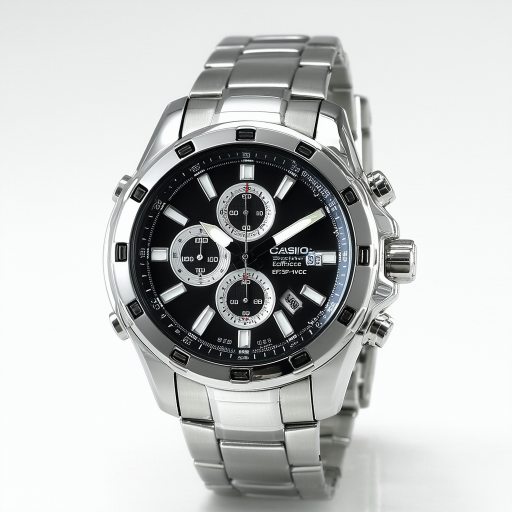 Casio Men's EF521SP-1AVCF Edifice Retrograde Analog Chronograph Watch