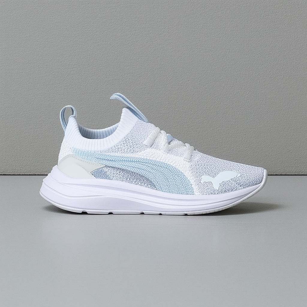 PUMA Unisex-Kids Tishatsu Runner Knit Kids Sneaker,