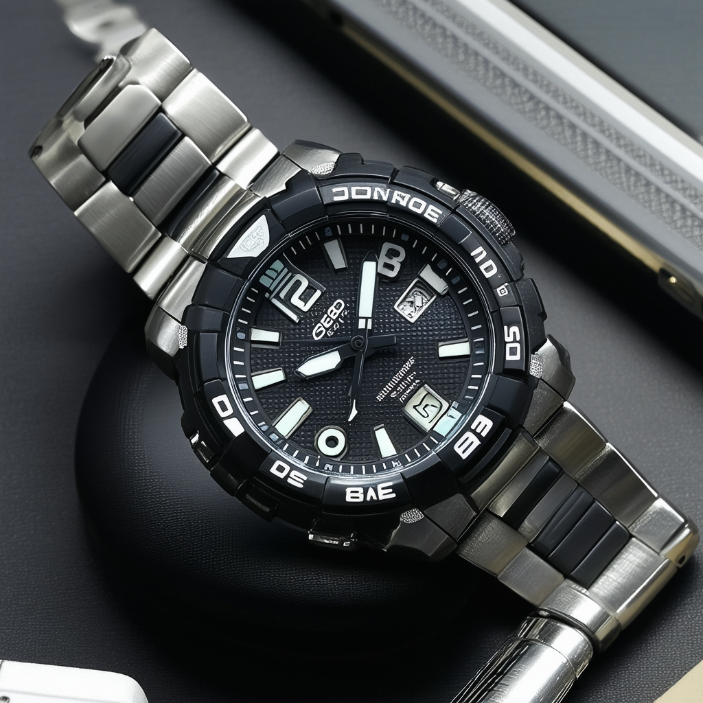 Casio Men's MRW-200H-9BVDF Sports Analog Dive Quartz Black Watch