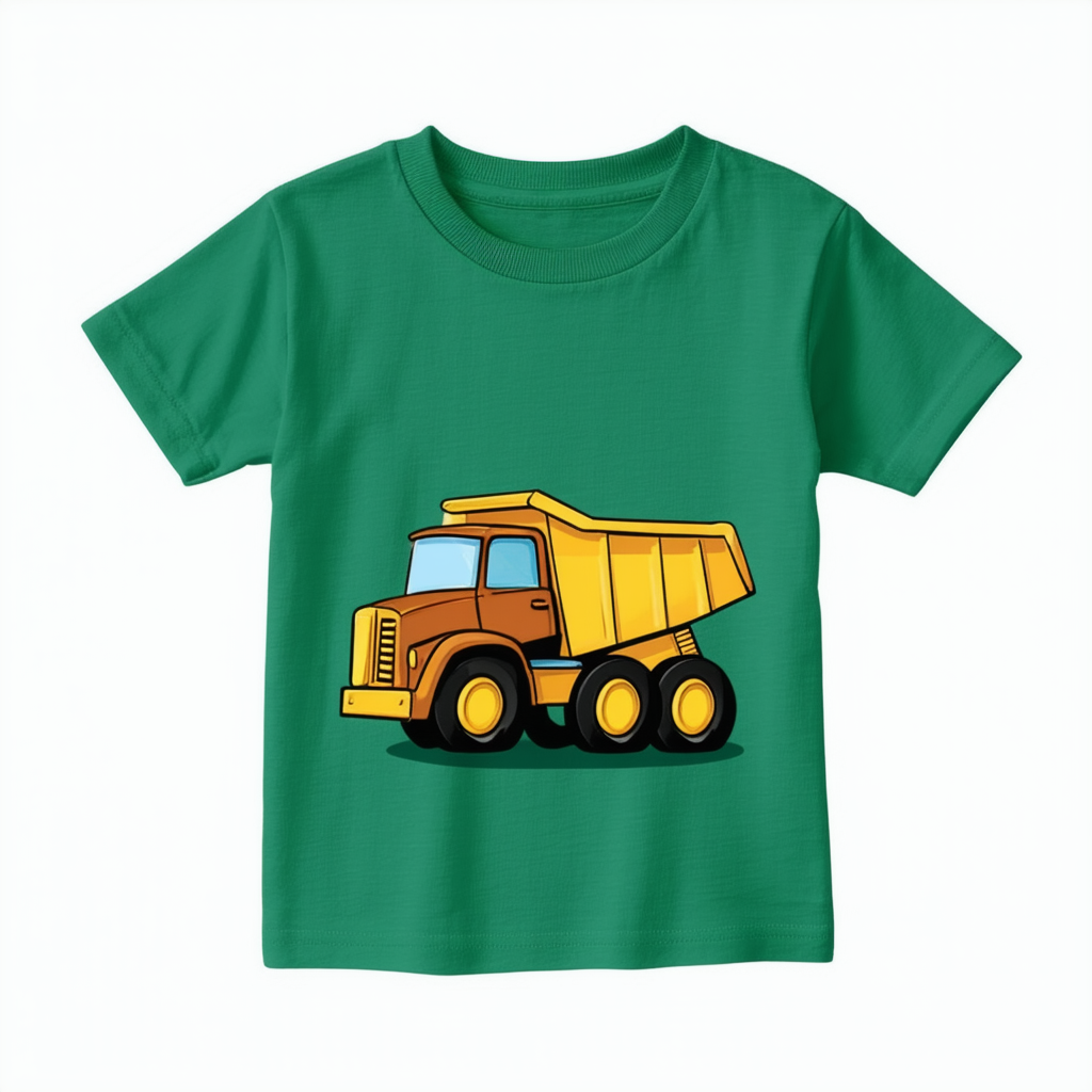 CafePress Dump Truck I'm 2 T Shirt Toddler Tee