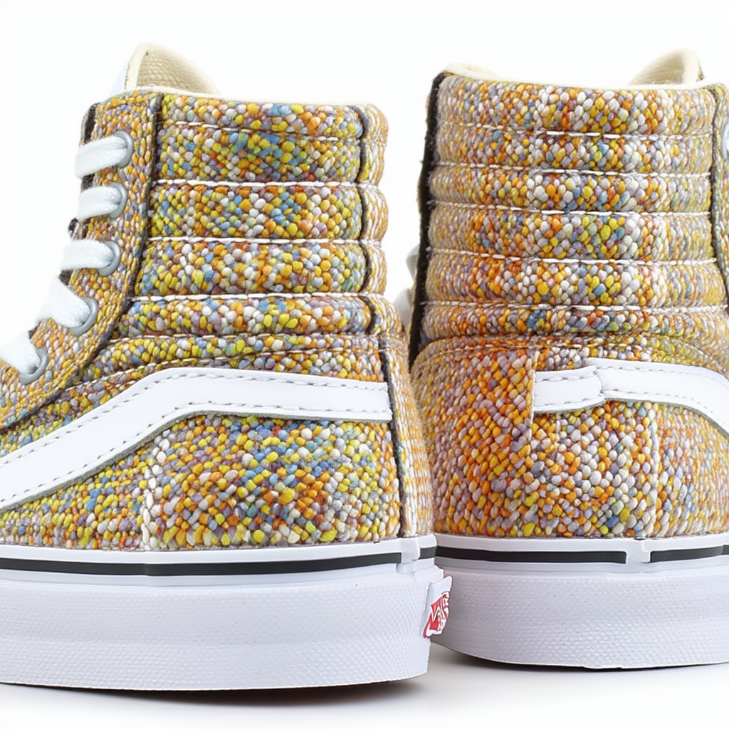 Vans Womens Italian Weave Vans Sk8-Hi Reissue Ca VN-0KXJDP6 7.5