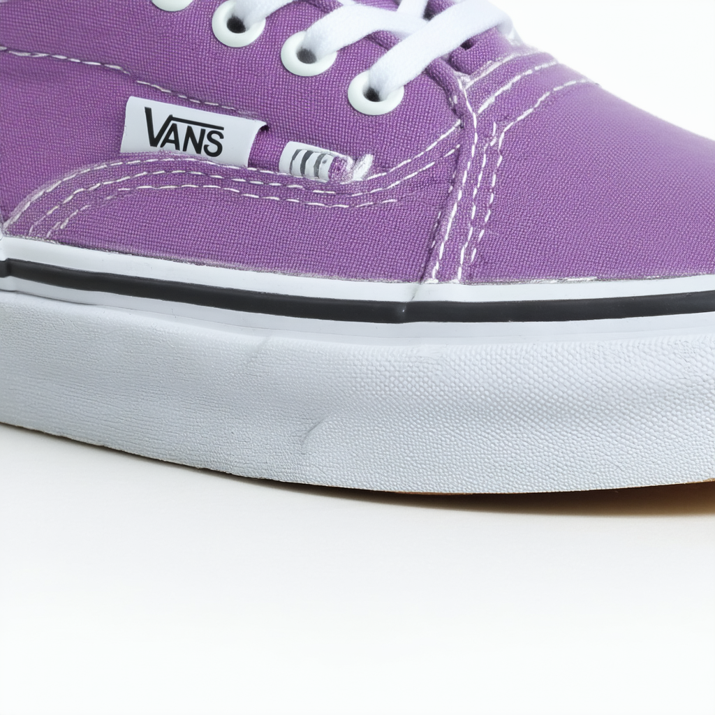 Vans Adult Authentic Seasonal Sneakers - purple/ white, men's 7, women's 8.5