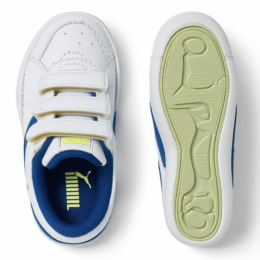 PUMA Unisex-Child Smash V2 Velcro Sneaker