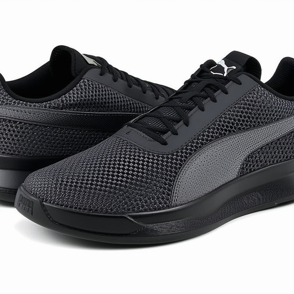 PUMA Men's Gv 500 Woven Mesh Sneaker, Dark Shadow/Steel Gr, 10 M