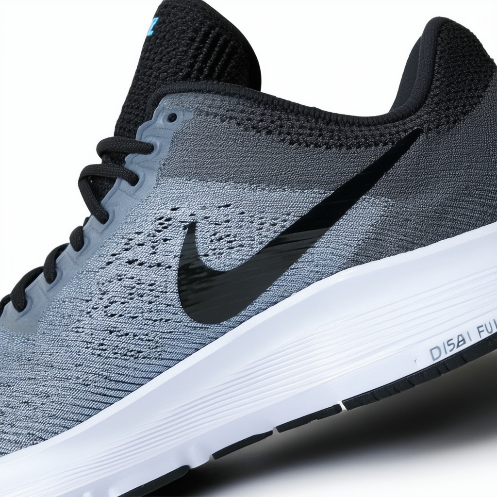 NIKE DUAL FUSION ST 2 MENS 454242-002 (9.5, WOLF GREY/BLACK-TREASURE BLUE)