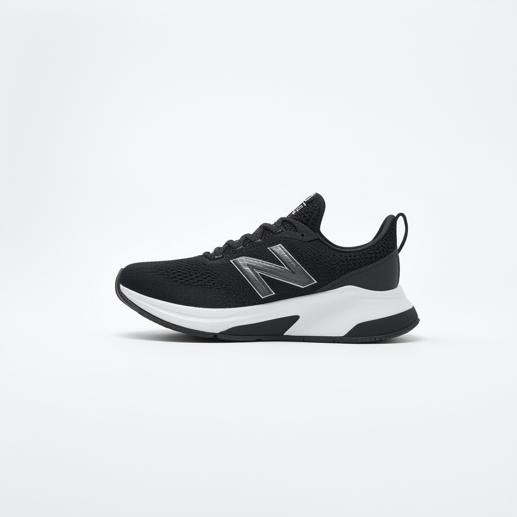 New Balance Women's Modern Sneaker, Black/White, 11