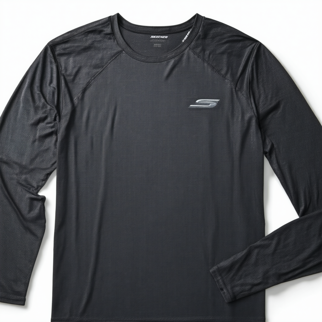 Skechers Men's On The Road Long Sleeve Tech Tee