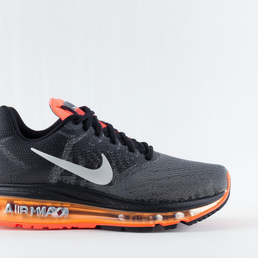 Nike Men's Air Max 2014 Anthrct/Sl/Lt Crmsn/ATMC Orng Running Shoe 11 Men US