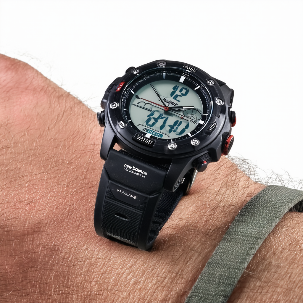 New Balance 52187NB Ndurance 100 Chronograph Sports Monitor - Red