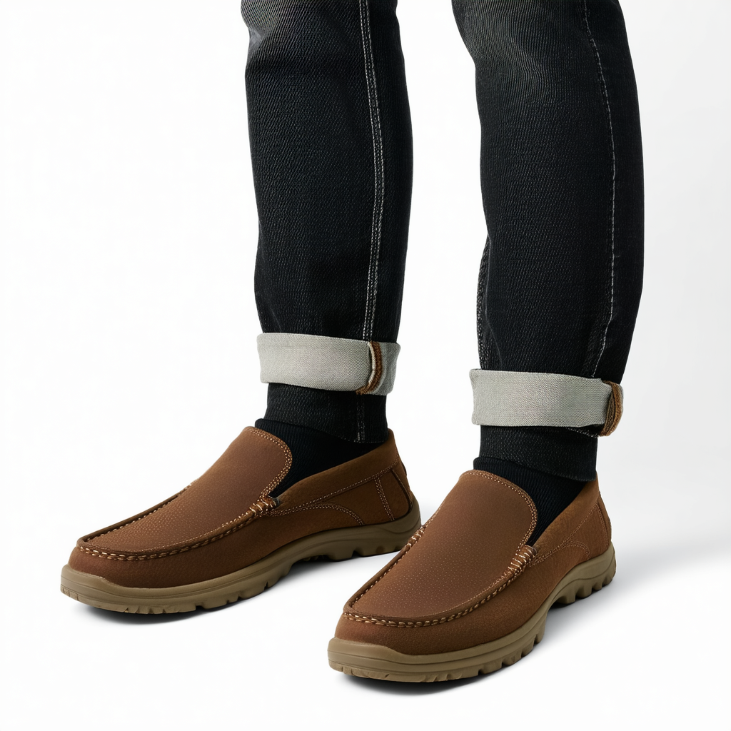 ECCO Men's Classic Moc 2.0 Perf Slip-On Loafer