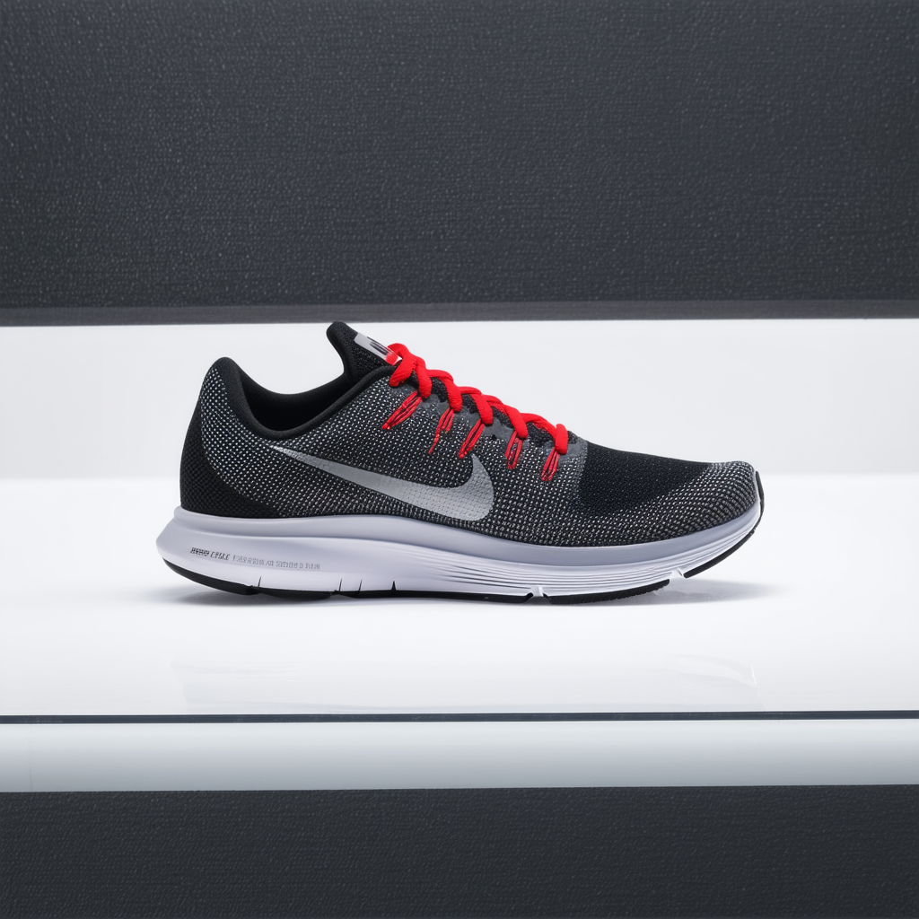Nike Mens Flex 2016 Rn Running Shoe Black/Metallic Silver/University Red 8