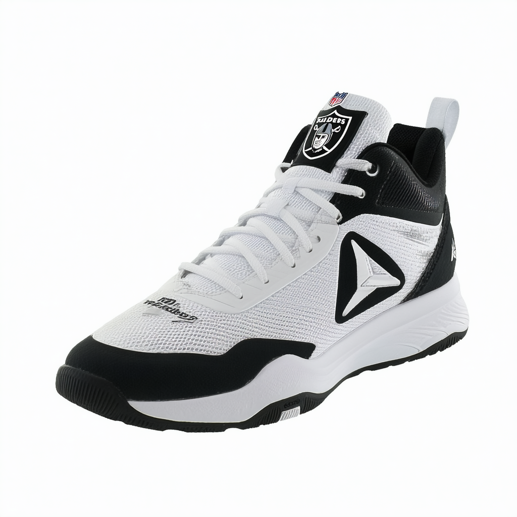 Reebok Men's NFL Raiders Recline Lining Sneaker