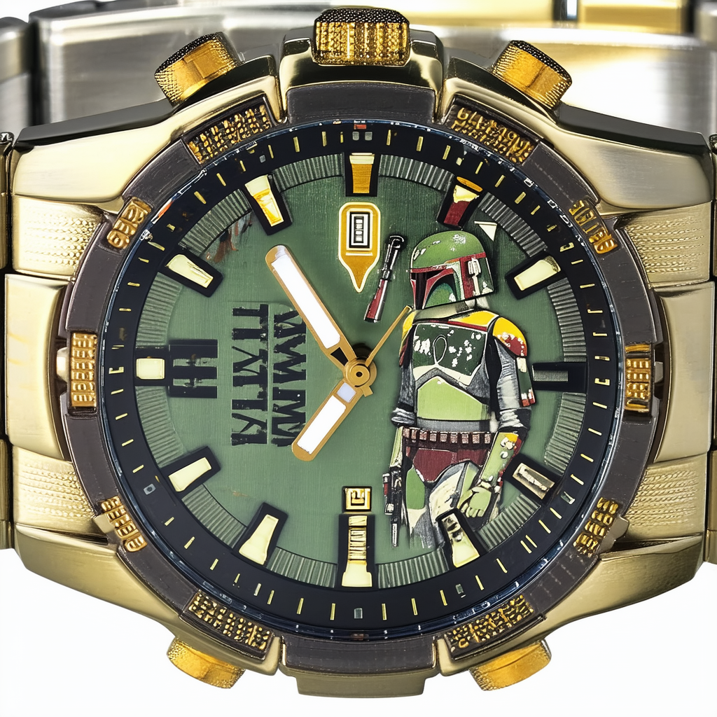 Invicta Star Wars Boba Fett Men's Watch - 52mm. Gold (40610)