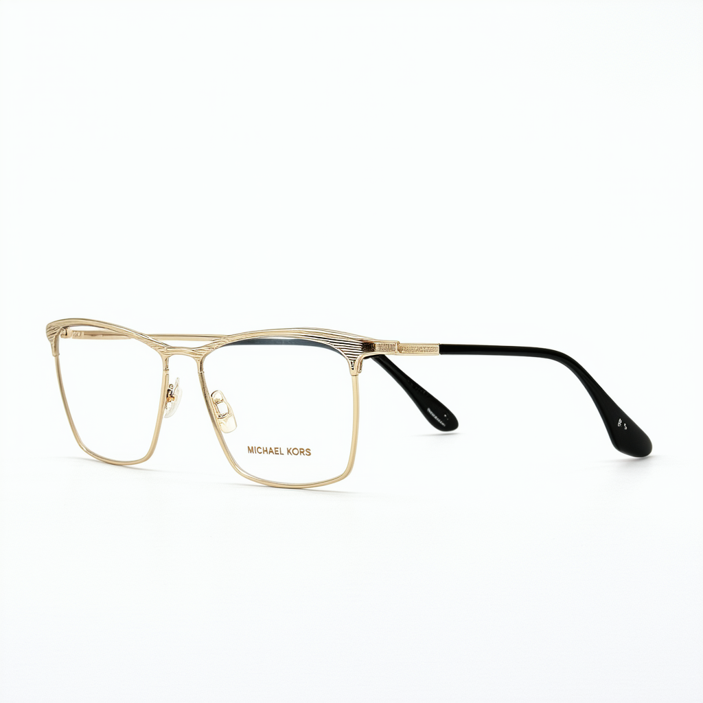 Michael Kors Florence MK 3042B 1014 Light Gold Metal Butterfly Eyeglasses 53mm