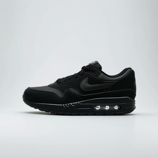 Nike Men's Air Max 1 Essential Black 537383-020 Black (Size: 10.5)