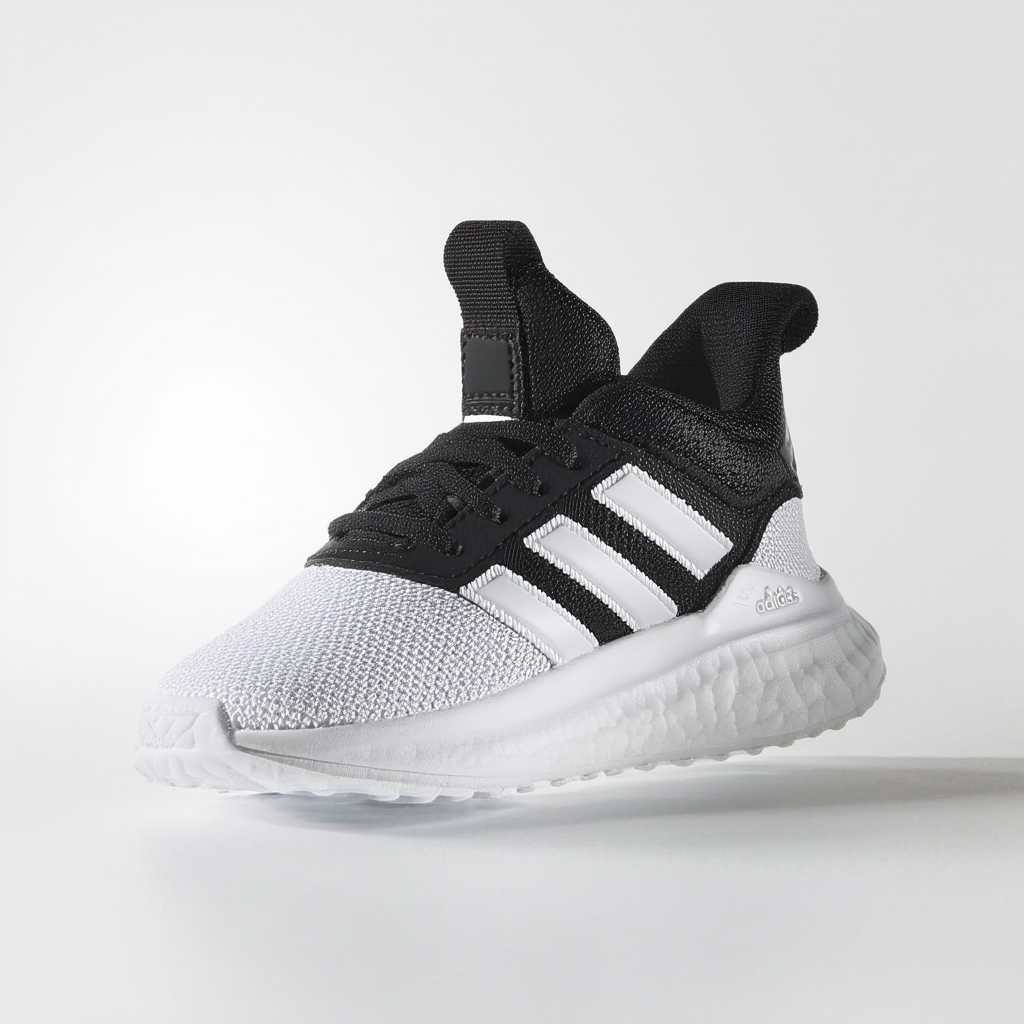 adidas Kid's PRO MODEL J Shoe, ftwr white/black/white, running white, 6.5 M US Big Kid