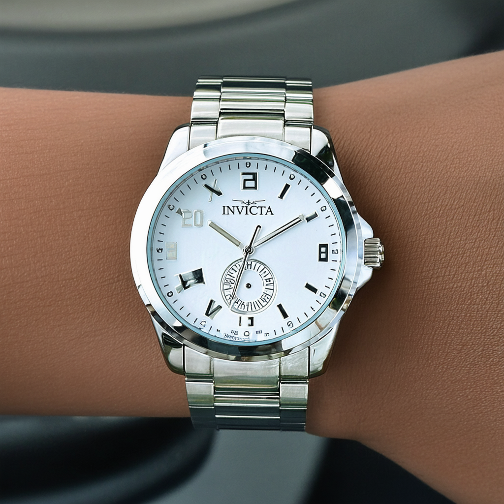 Invicta Women's 23316 Gabrielle Union Analog Display Quartz Silver Watch