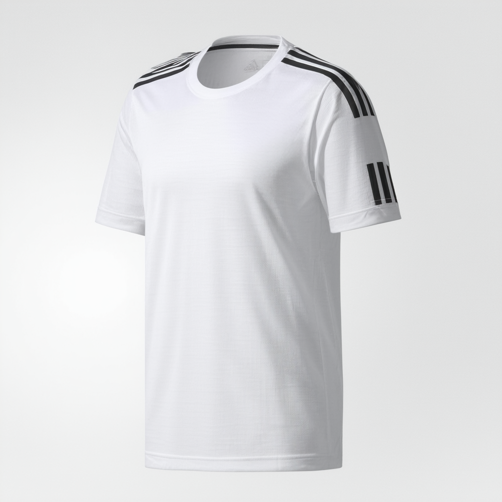 adidas Male Run It Personal Best 3-Stripes Tee